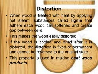 Timber Distortion Types Woodworking | PPTX