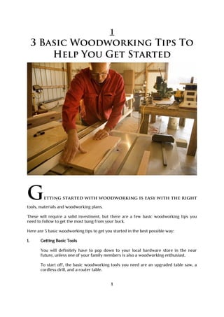Woodworking Guide | PDF