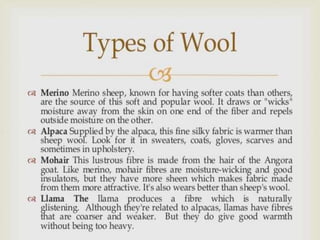 Wool ppt
