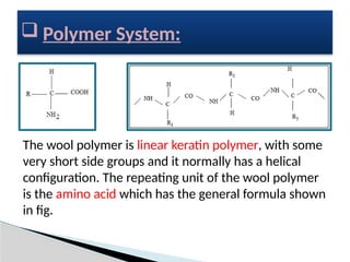 Basic Textile Materials lectrue for Wool fibre | PPTX