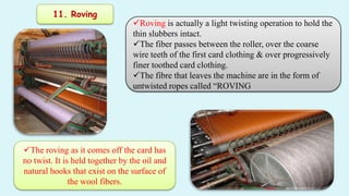 Woolen spinning vs worsted spinning | PDF