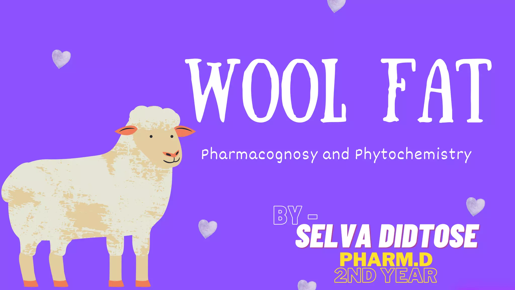 WOOL FAT - PARMACOGNOSY | PDF