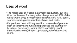 Wool Applications Wool production & processing ^0 sanitization.pptx