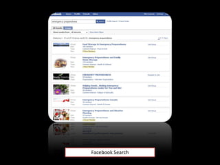 Facebook Search
 