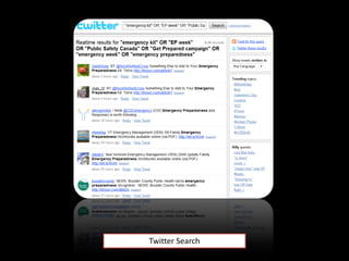 Twitter Search
 