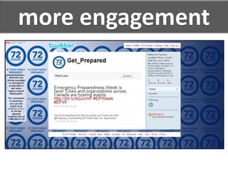 more engagement
 