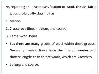 Wool spinning | PPTX