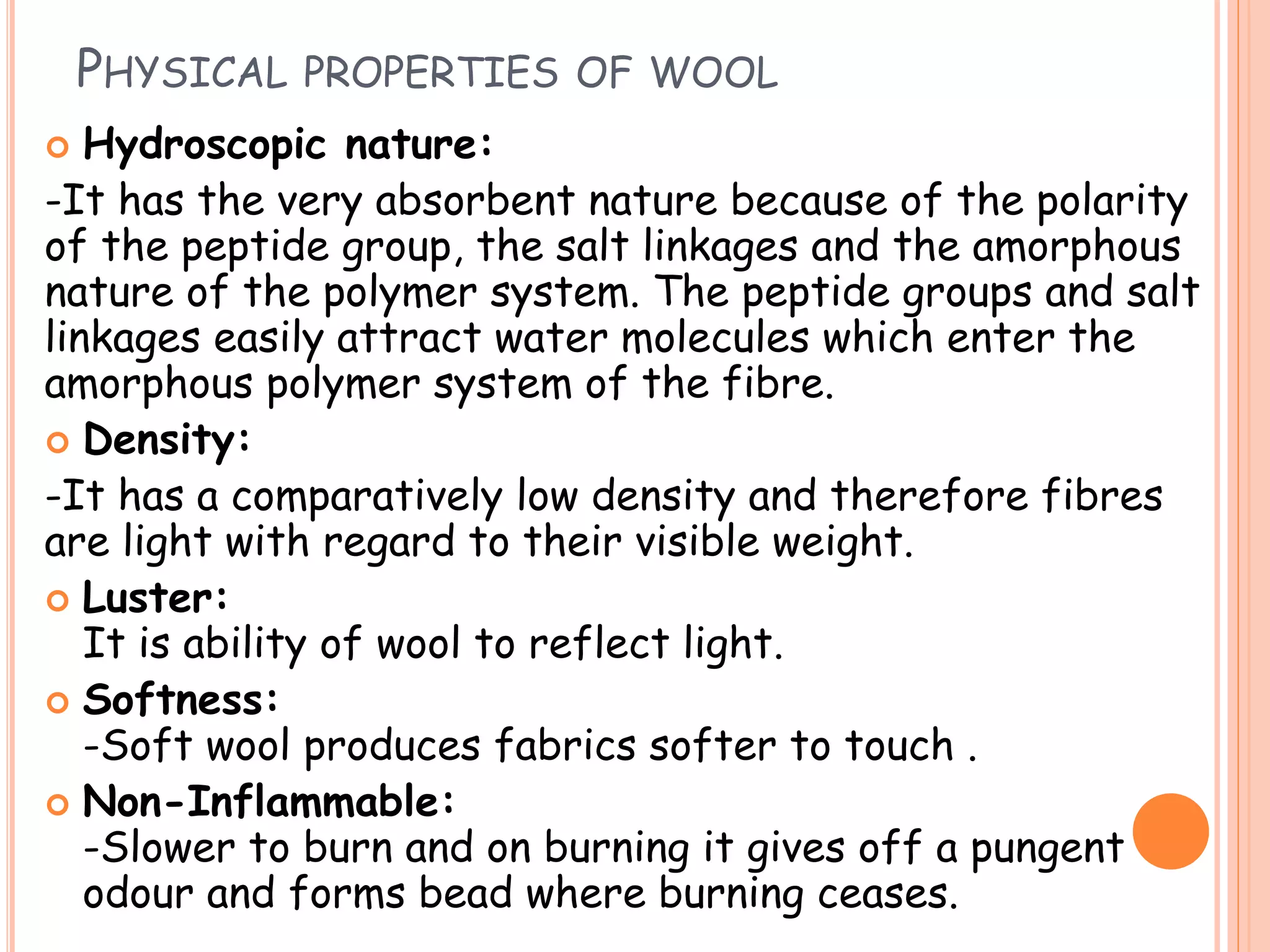 Wool Fibre | PPTX