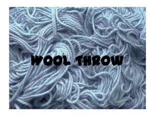 Wool Throw
 