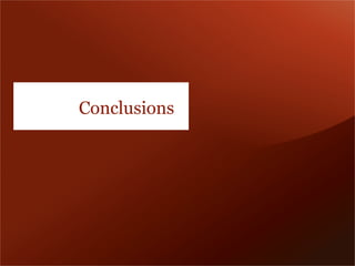 Conclusions
 