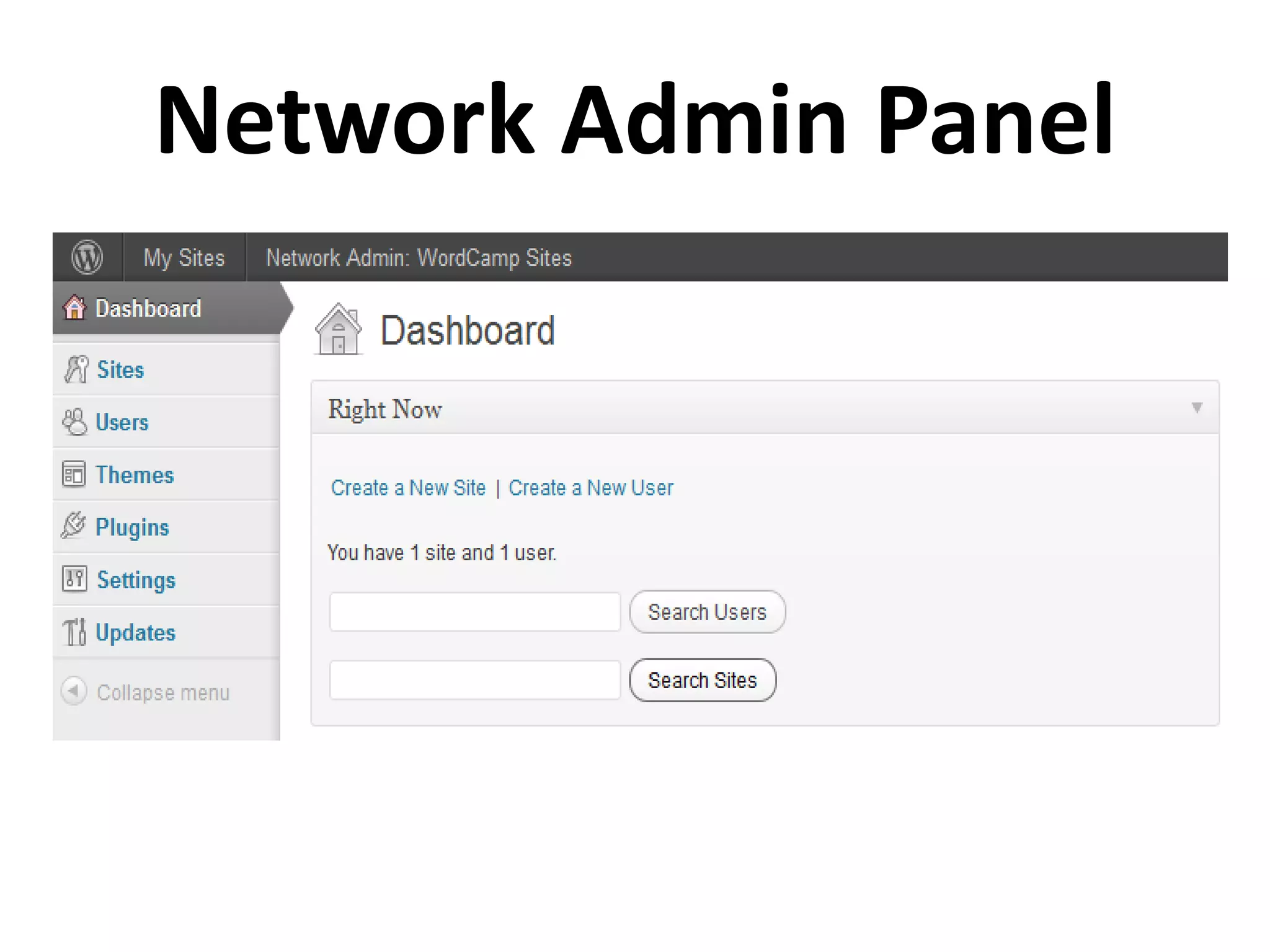 Network Admin Panel
 