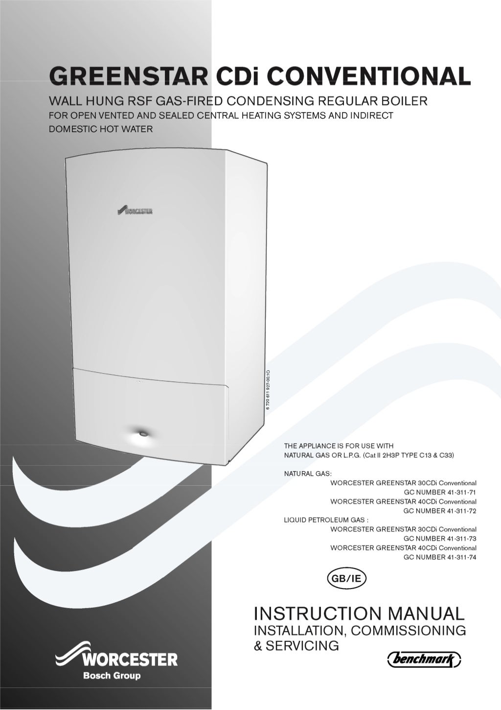 Worcester greenstar 40 cdi conventional installationandservicing…