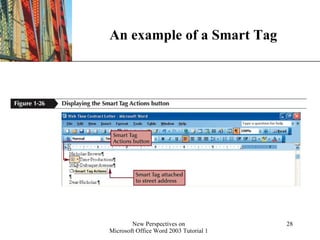An example of a Smart Tag 