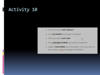 Activity 9