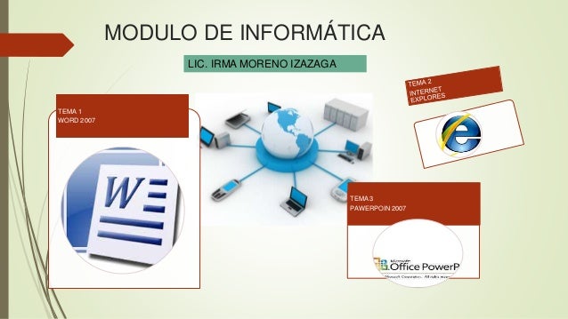 MODULO DE INFORMÁTICA (Word)
