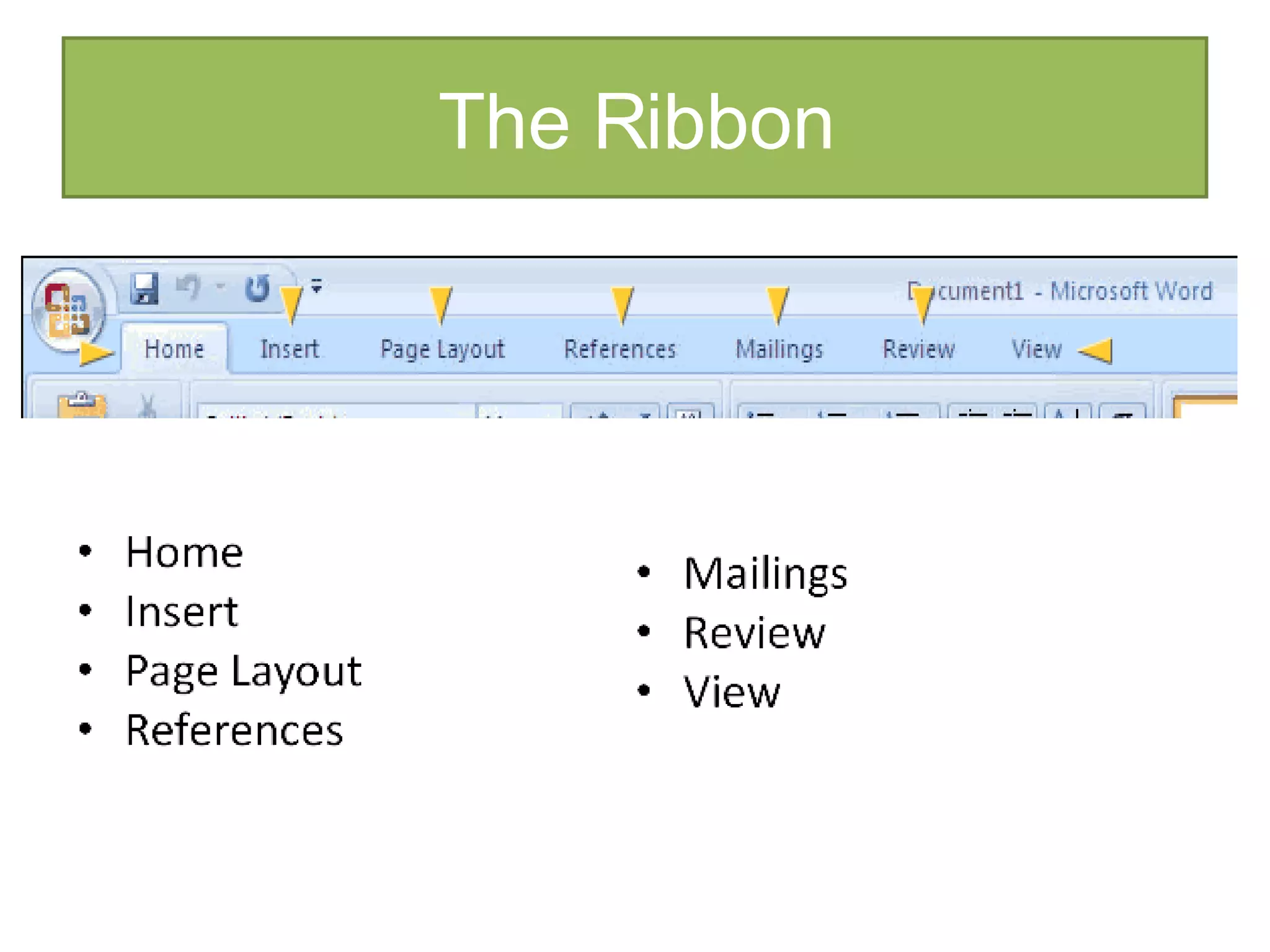 The Ribbon 