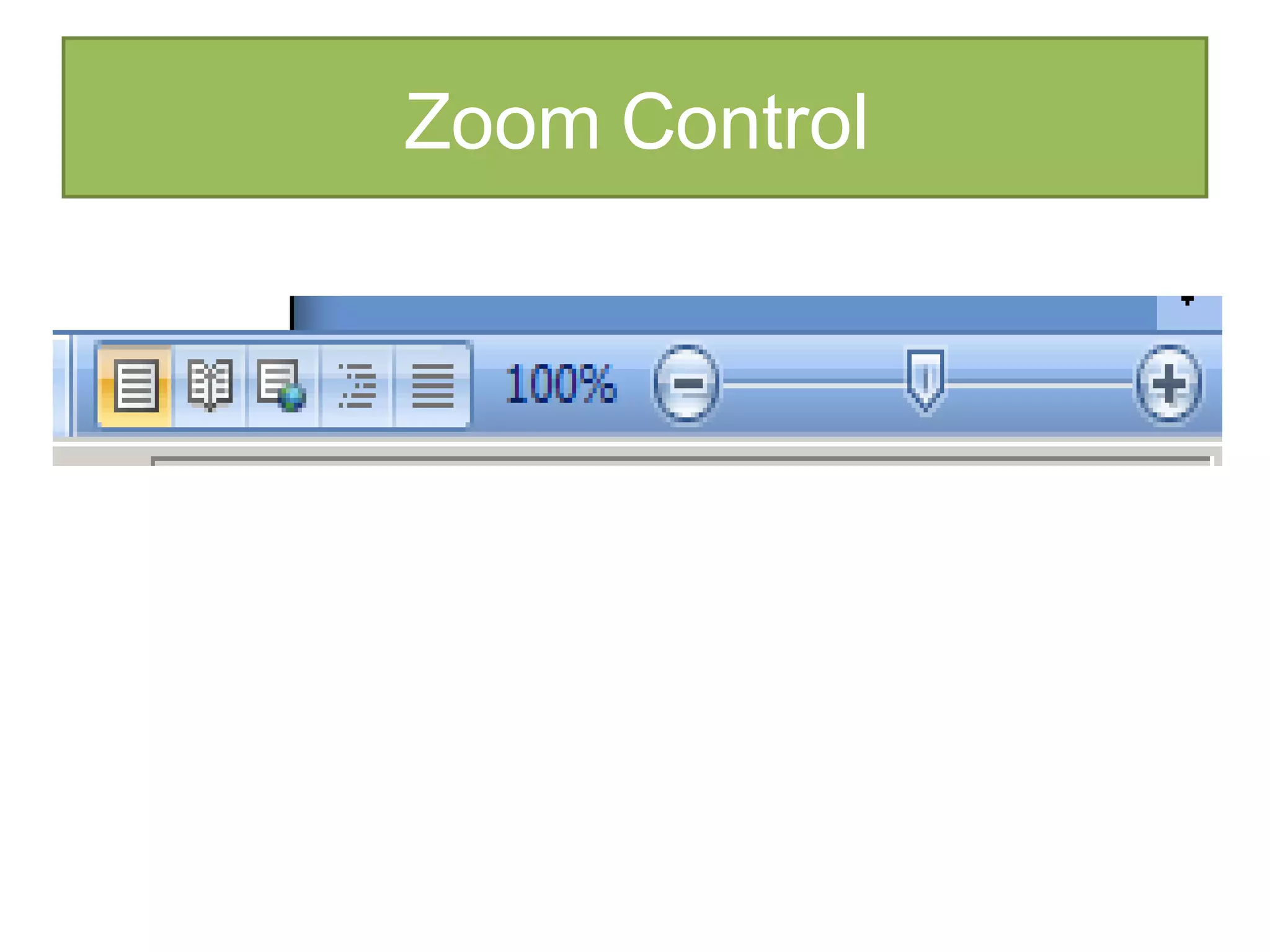Zoom Control 