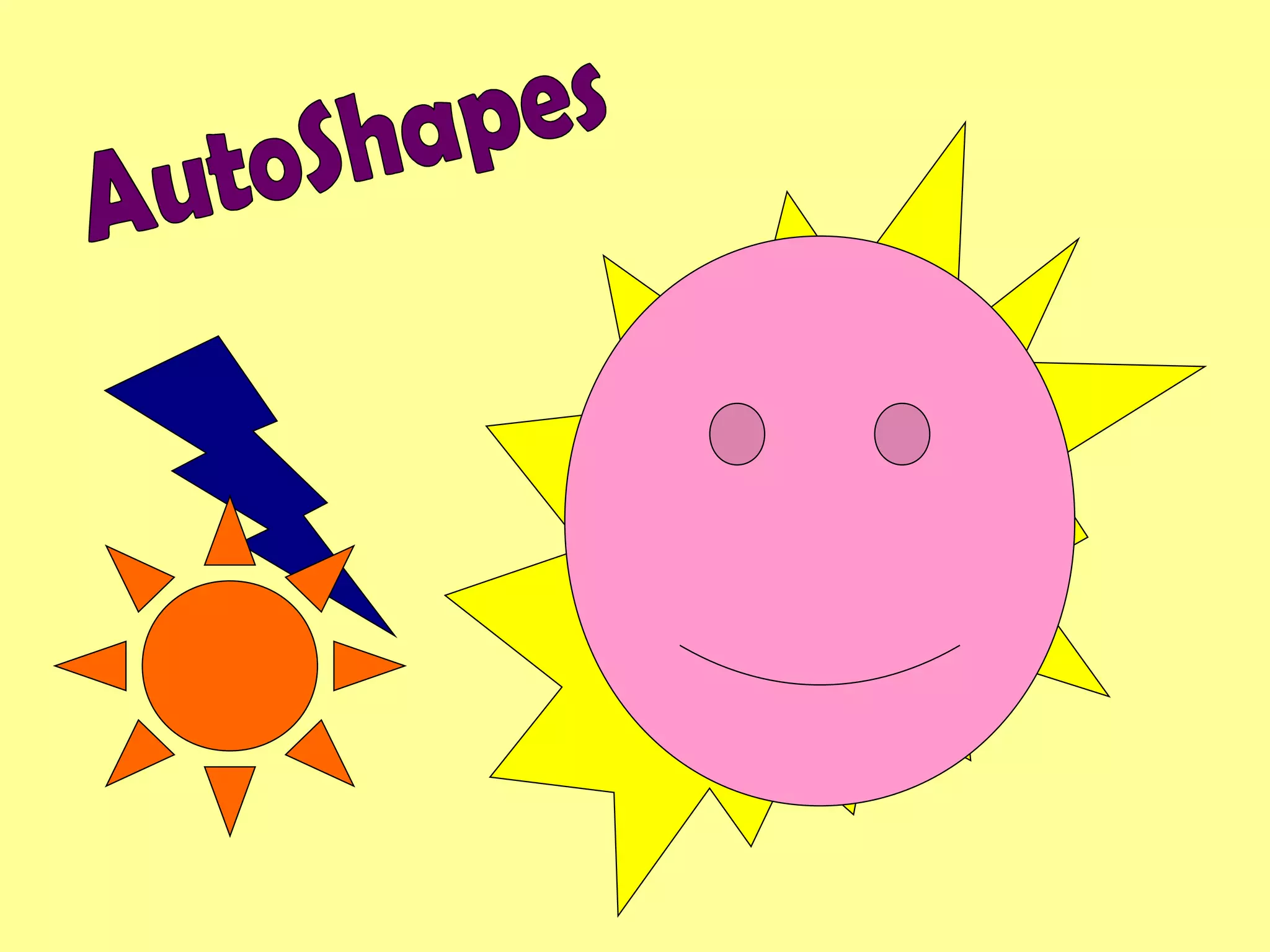 AutoShapes 