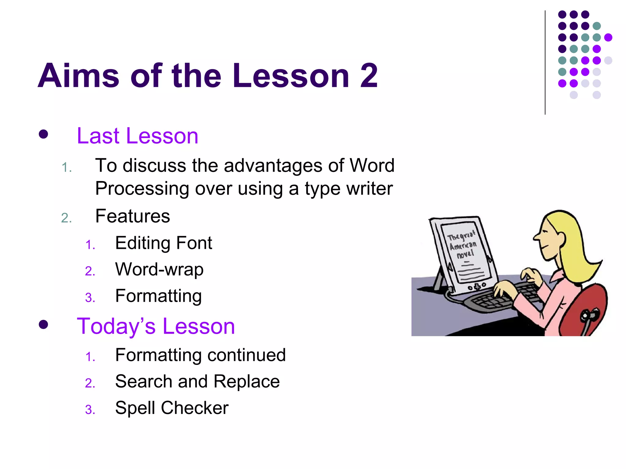 Word Processing Slides | PPT | Desktop Publishing | Computer Software ...
