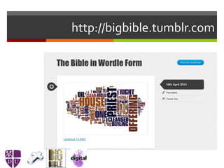 http://bigbible.tumblr.com
 