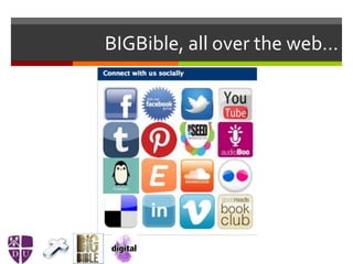 BIGBible, all over the web…
 