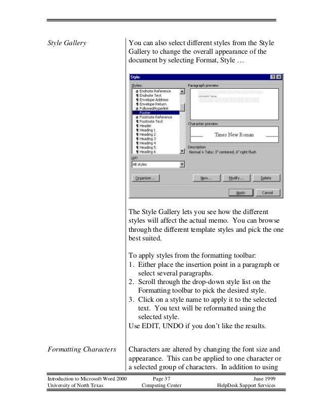 Ms Word 00