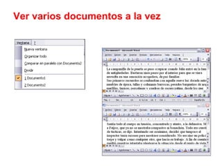 Ver varios documentos a la vez   