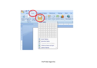 Profª Alda Vagarinho
 