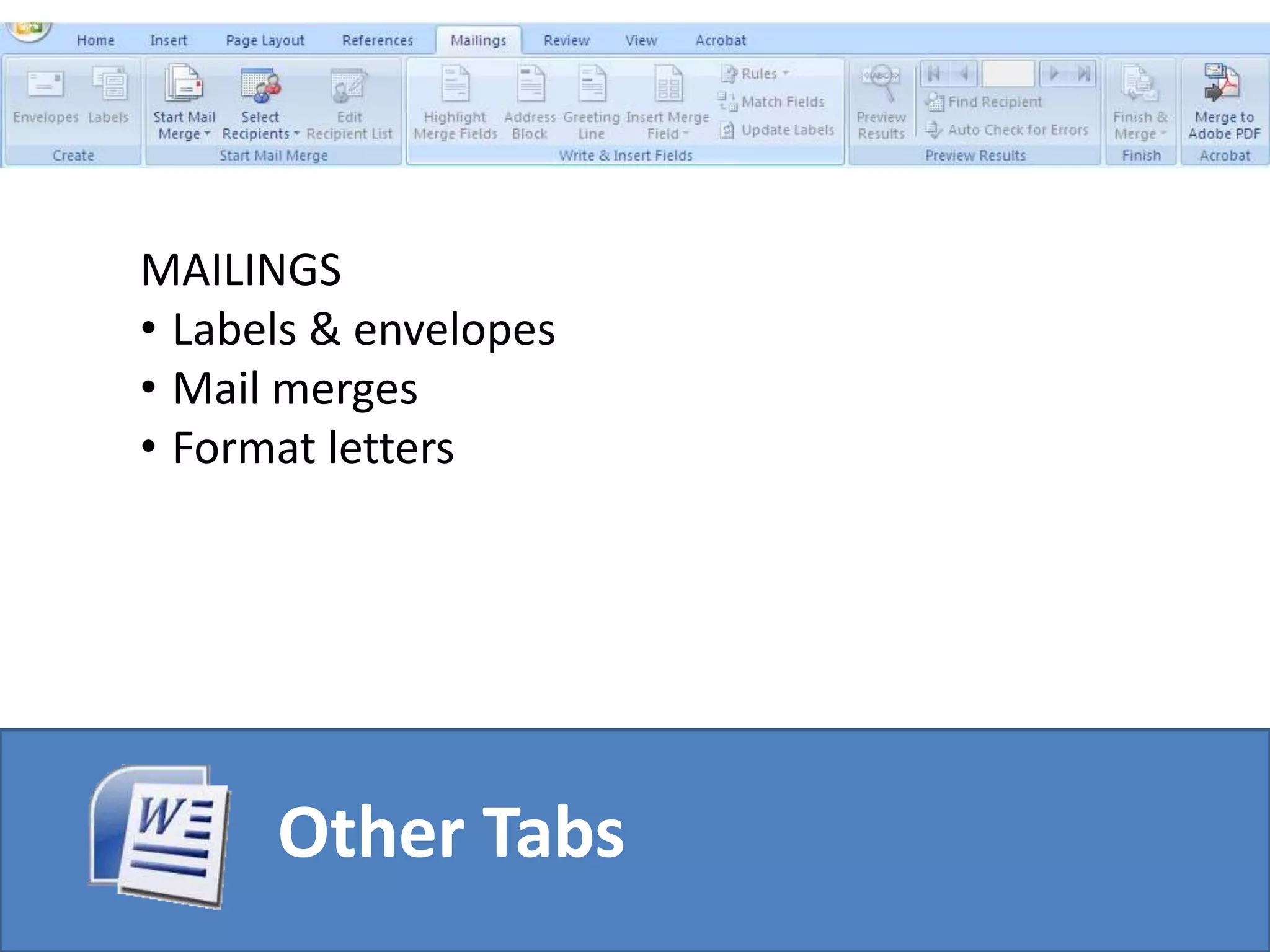 Highlight desired style