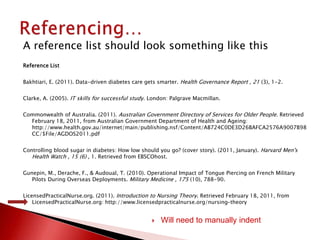 Word 2007 Referencing presentation.ppt