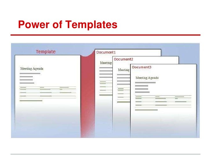 Word 2007 templates