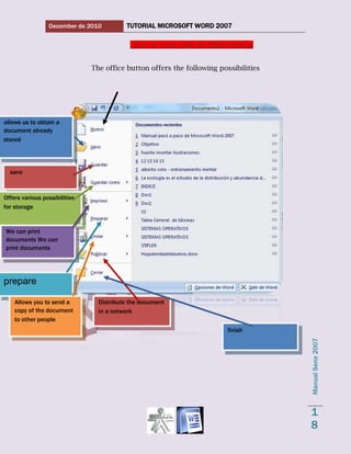 Word 2007 tutorial 1