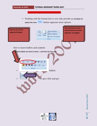 Word 2007 tutorial 1