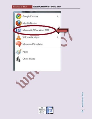 Word 2007 tutorial 1