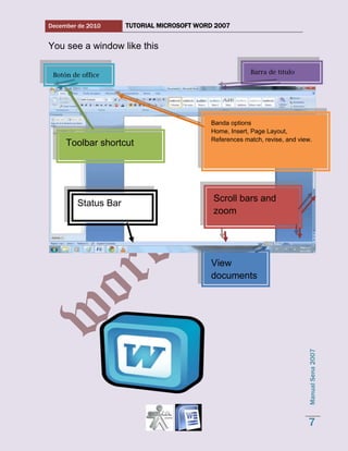 Word 2007 tutorial 1