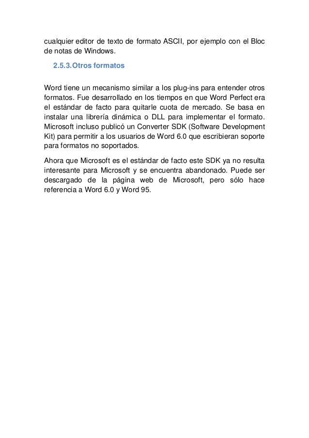 word 2010 informe formato de informe en word