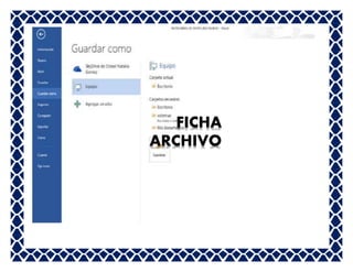 FICHA
ARCHIVO

 