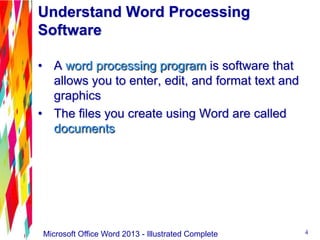 Word 2013 Unit A | PPTX