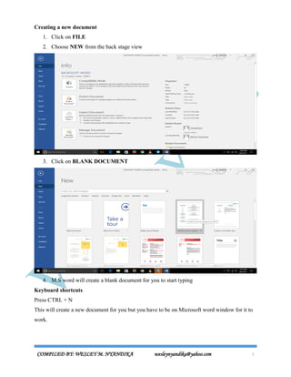 Microsoft Office Word 2016 | PDF