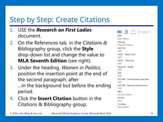 Microsoft Word2016 by wiley_lesson09.pptx