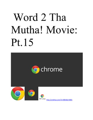 Word 2 Tha
Mutha! Movie:
Pt.16
0001.webp
http://smbhax.com/?e=0001&d=0001
https://youtu.be/N33X1uV6NNg
 
