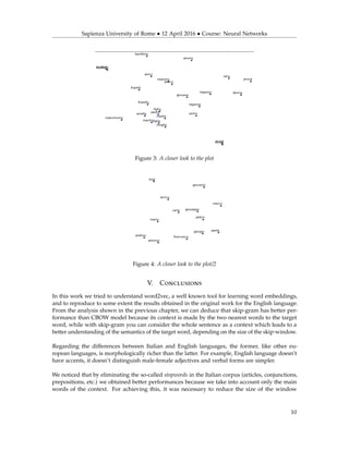 Word2Vec on Italian language | PDF