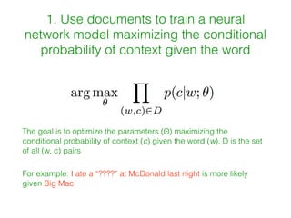 Word2vec algorithm | PDF | Artificial Intelligence | Technology & Computing
