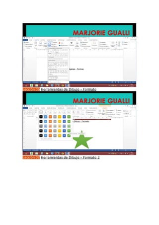 Lección 36 Herramientas de Dibujo - Formato
Lección 37 Herramientas de Dibujo - Formato 2
 