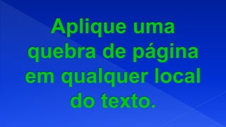 Word – Aula 12