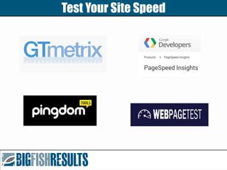 Test Your Site Speed
 