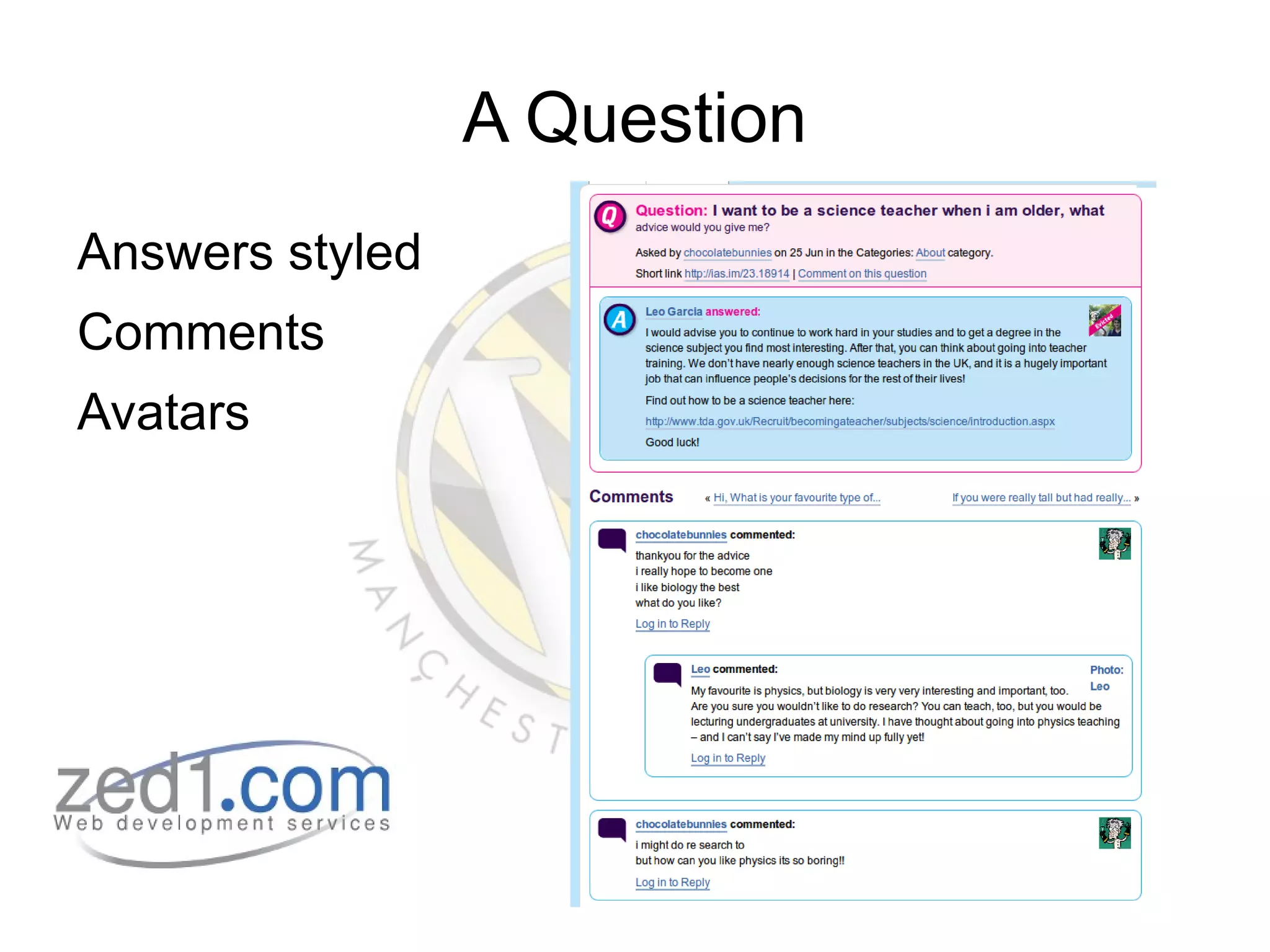 Scientist  Profile Brief details Expanded Interview 