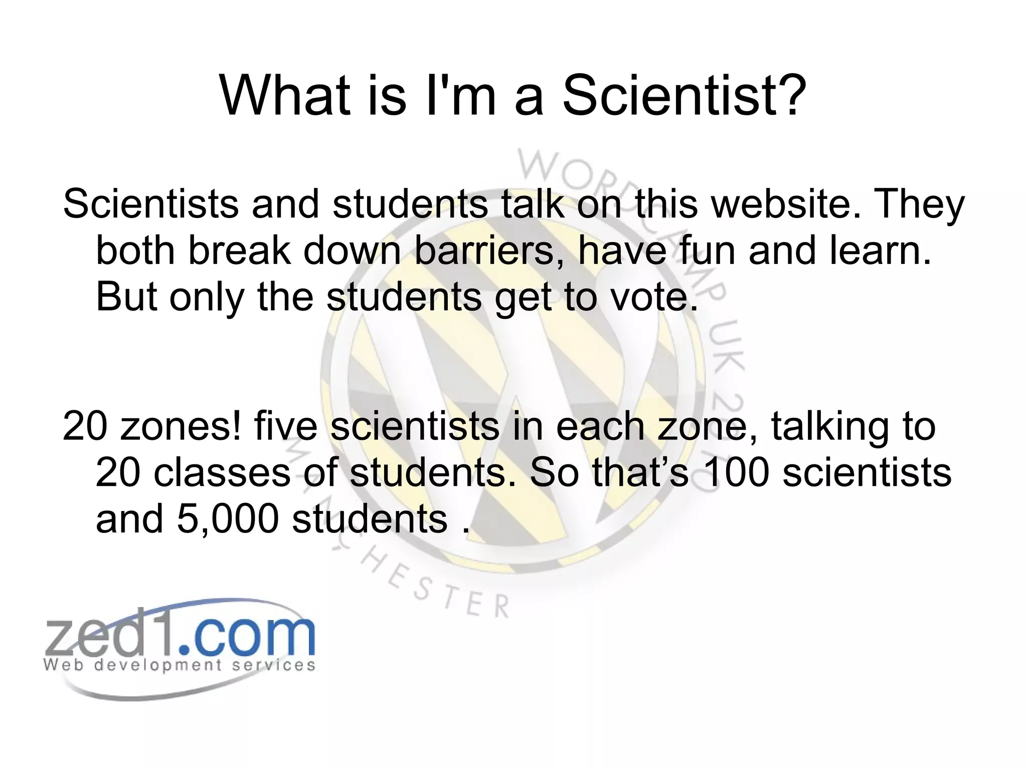 Blog:  http://zed1.com/journalized 