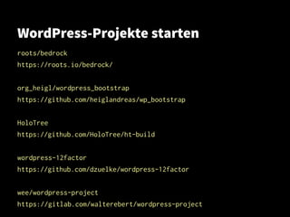 WordPress mit Composer und Git verwalten