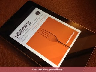 http://wordpress.org/about/history/
 